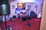 The Buzz band at The Kings Arms, Tamerton Foliot. Twenty third of August, two-thousand and fourteen.