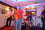 The Buzz band at The Kings Arms, Tamerton Foliot. Twenty third of August, two-thousand and fourteen.