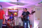 The Buzz band at The Kings Arms, Tamerton Foliot. Twenty third of August, two-thousand and fourteen.