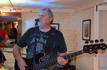 The Buzz band at The Kings Arms, Tamerton Foliot. Twenty third of August, two-thousand and fourteen.