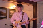 The Buzz band at The Kings Arms, Tamerton Foliot. Twenty third of August, two-thousand and fourteen.