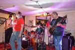 The Buzz band at The Kings Arms, Tamerton Foliot. Twenty third of August, two-thousand and fourteen.