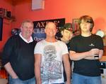 The Buzz band at the Reform Inn, Pilton, Devon. Forteenth of March, two-thousand and fourteen.