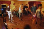 The Buzz band at the Anchor Inn, Hartland, Devon twenty fifth of January two thousand and fourteen.